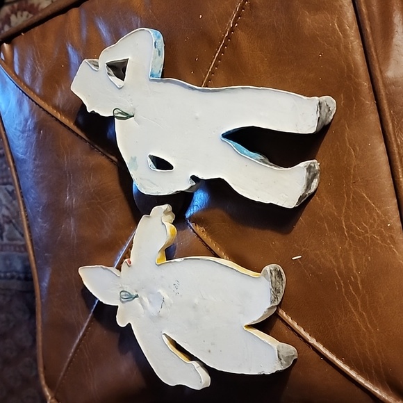 VINTAGE  PLASTER CLOWN & PLASTER COWBOY WALL PLAQUES. - Picture 10 of 10